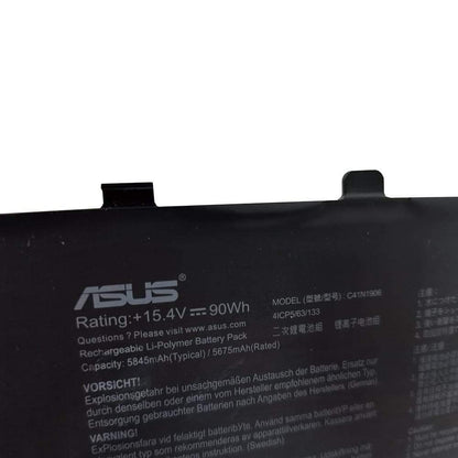 ASUS C41N1906 Laptop Battery for 0B20003590000 4ICP5/63/133 TUF766IU C41N19061 FA566IV FA706IU FX506 TUF Gaming A15 FA506IV-HN185T
