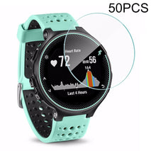 50 PCS For Garmin Forerunner 225 0.26mm 2.5D Tempered Glass Film, For Garmin Forerunner 225