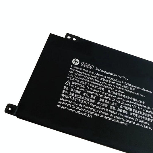 New DG06XL Original Laptop Battery for HSTNN-DB8G 925149-855 Omen X 17-AP000UR Omen X 17-AP000NA Series