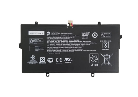 Original HP DV04XL Laptop Battery for 2ICP3/63/121-2 838266-2C1 HSTNN-W612 Elite X3 Lap Dock Pt1 Elite x3