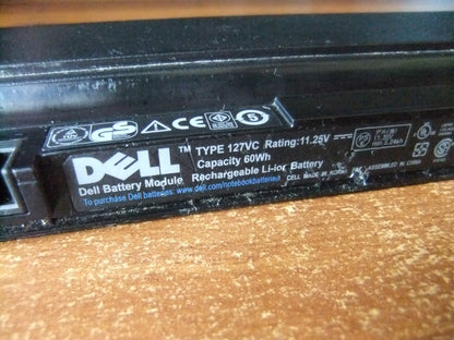 DELL 127VC Laptop Battery for 312-1015 6DN3N 9RDF4 DVVV7 HNCRV KRJVC XN0H6 XVK54 Inspiron 1470 1470n 14z(1470) 1570 1570n