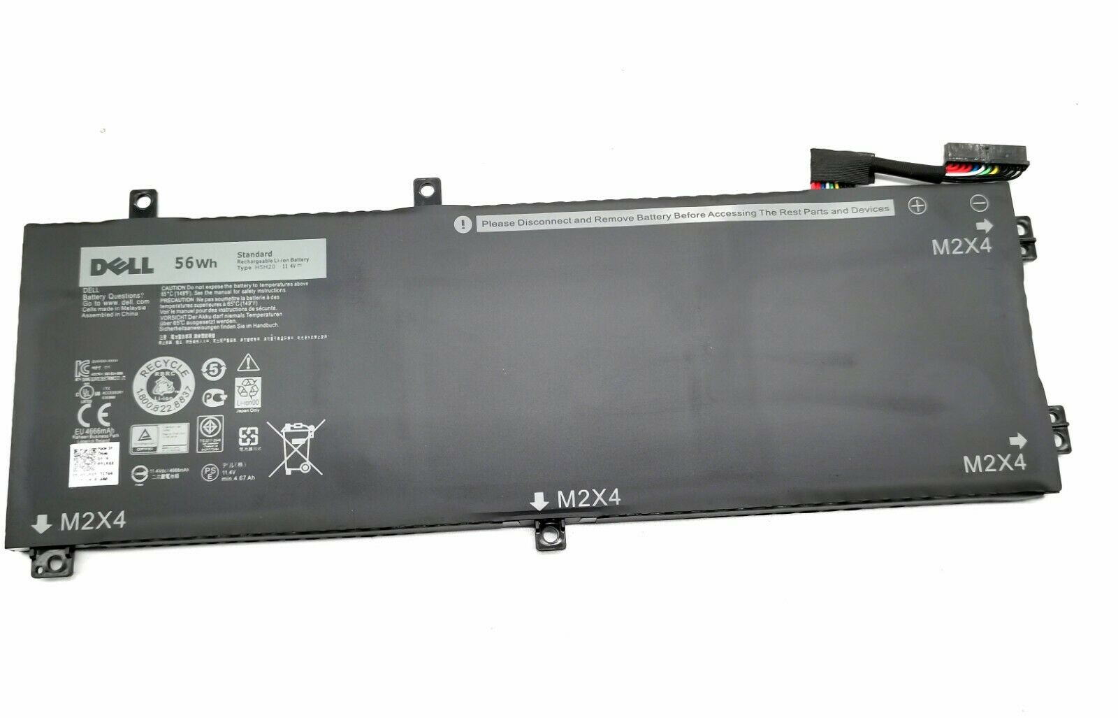 Dell H5H20 Laptop Battery
