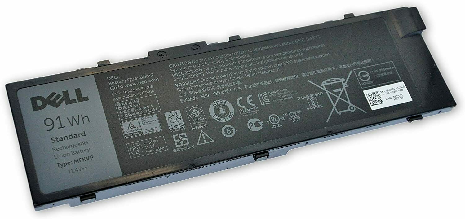 Dell MFKVP Laptop Battery

