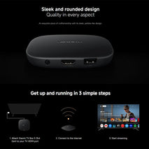 Xiaomi TV Box S 3rd Gen 4K Ultra HD Google TV Smart TV Box Media Player, Quad-Core, 2GB+32GB, Global Version, TV Box S 3rd Gen