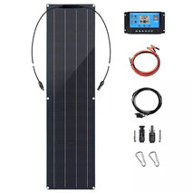 PV System Solar Panel, 50W Single Board with 40A Controller, 50W Single Board, 100W Dual Board with 40A Controller, 100W Dual Board