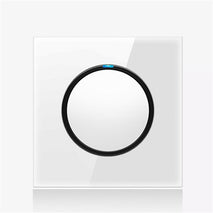 86mm Round LED Tempered Glass Switch Panel, White Round Glass, One Open Dual Control, Two Billing Control, Two Open Dual Control, Three Billing Control, Three Open Dual Control, Four Billing Control, Four Open Dual Control, One Open Multiple Control���...
