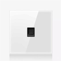 86mm Round LED Tempered Glass Switch Panel, White Round Glass, One Open Dual Control, Two Billing Control, Two Open Dual Control, Three Billing Control, Three Open Dual Control, Four Billing Control, Four Open Dual Control, One Open Multiple Control���...