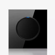 86mm Round LED Tempered Glass Switch Panel, Black Round Glass, One Open Dual Control, Two Billing Control, Two Open Dual Control, Three Billing Control, Three Open Dual Control, Four Billing Control, Four Open Dual Control, One Open Multiple Control���...