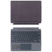 2089A Wireless Bluetooth Keyboard Leather Case with Touchpad, For Microsoft Surface Pro 11 / Pro 10