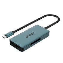 Onten C11 3 in 1 USB-C / Type-C to CFepress Type-B & SD & TF Card Reader, C11