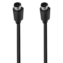 Mini DIN 7 Pin S-Video Core Audio / Video Cable, 1.8m, 3m, 0.5m