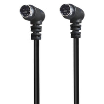 Mini DIN 7 Pin S-Video Core Audio / Video Cable, 1.8m, 3m, 0.5m