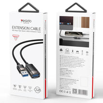 Yesido GS26 480Mbps High Speed USB2.0 Extension Cable, Length: 1.5m, GS26