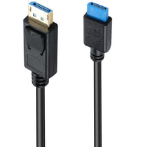 DisplayPort 8K DP1.4 Male to Male Connection Cable for Device Testing, 0.3m, 1m