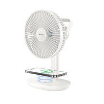 Yesido YF16 Desktop Brushless Fan with Wireless Charger