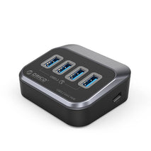 ORICO M3U3-4A 4 in 1 Type-C to USB 3.2 Docking Hub, M3U3-4A