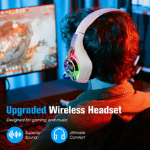 KOTION EACH GS400 Ultra Over Ear Bluetooth Wired 2.4GHz Tri-mode Gaming Headset, GS400 Ultra