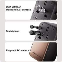 MOMAX UA17 1-World PD170W GaN Global Travel Fast Charging Socket, UA17