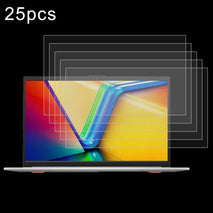 25pcs 9H 0.3mm Explosion-proof Tempered Glass Film, For ASUS Vivobook Go 14 / E1404FA 14, For ASUS Zenbook 14 OLED / UX3405MA 14, For ASUS TUF Gaming A15 FA507NVR 15.6, For ASUS Vivobook 15 M1502YA 15.6, For ASUS Vivobook Go 15 E1504FA 15.6