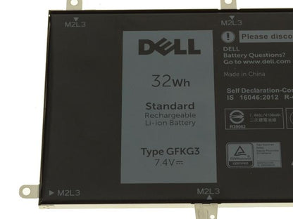 New Dell GFKG3 VN25R Laptop Battery For T16G Venue 10 Pro 50560 Pro 5056 WH96V