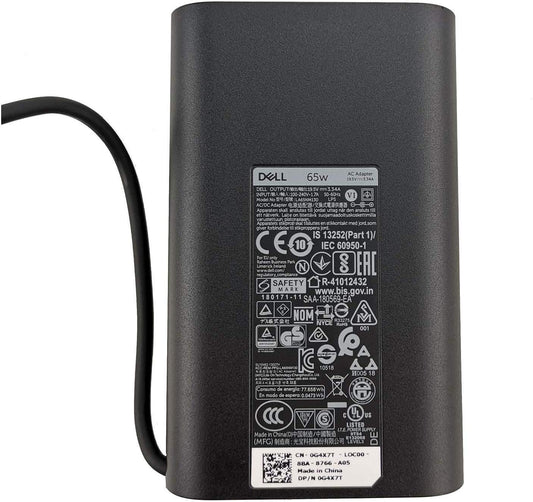 Dell 19.5V 3.34A 65W (7.4mm*5.0mm) Original Laptop Charger For 3440 E5440 E5470 7480 E6540 E7440 7290 5490 5590 52900