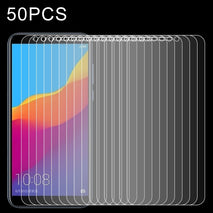 50 PCS 0.26mm 9H 2.5D Tempered Glass Film for Huawei Honor Play 7C, For Honor Play 7C(50 PCS)