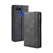 Magnetic Buckle Retro Texture Horizontal Flip Leather Case for Huawei Honor View 20, with Holder & Card Slots & Wallet, For Huawei Honor View 20, For  Honor View 20