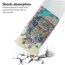 3D Colored Drawing Animals Pattern Horizontal Flip Leather Case for Huawei P Smart+ 2019 / Enjoy 9s / Honor 10i / Honor 20i / Honor 20 Lite, with Holder & Card Slots & Wallet, For Huawei P Smart+ 2019
