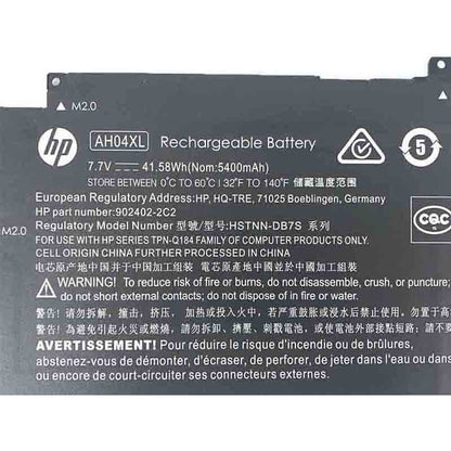 HP AH04XL Original Laptop Battery for 902402-2C2 HSTNN-DB7S TPN-Q184 AH04041XL-PL Spectre X2 12T-C000 x2 12-c012dx