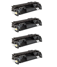 4-Pack 80A Compatible Laser Toner Cartridge Use for HP LaserJet 400/M401dn/M401dw Printer Series