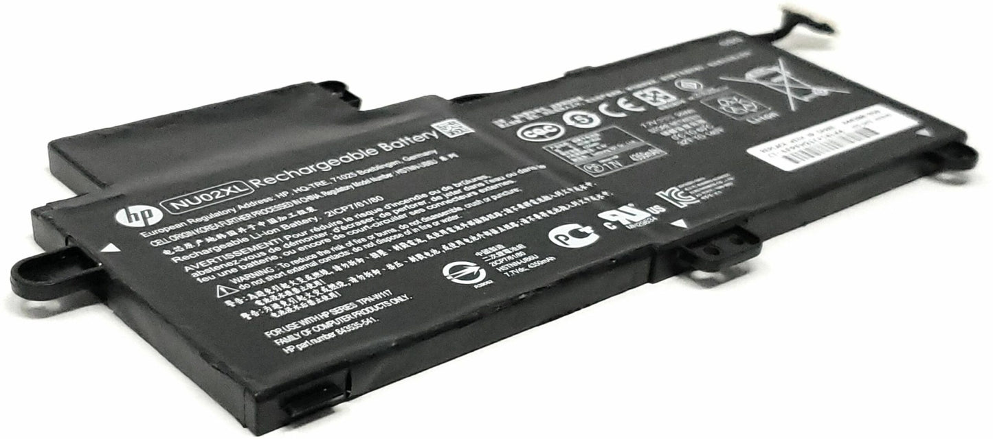 HP NU02XL Original Laptop Battery for 844200855 HSTNN-UB6U TPN-W117 pavilion x360 m1-u001dx  Pavilion X360 11-U066TUPavilion X360 11-U067TU