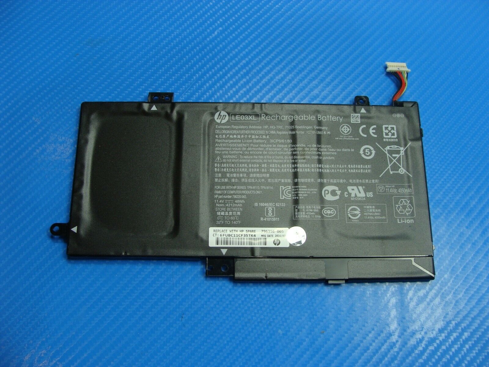 HP LE03XL Laptop Battery

