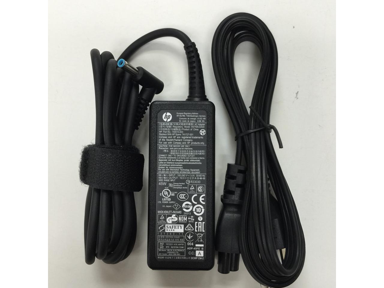HP 19.5V 2.31A 45W (4.5mm*3.0mm) Original Laptop Charger For 677770-003, 696694-001, 709985-003