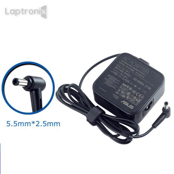 ASUS 19V 3.42A 65W (5.5mm*2.5mm) Original Laptop Charger for PA-1650-30  UX560UQ P55VA