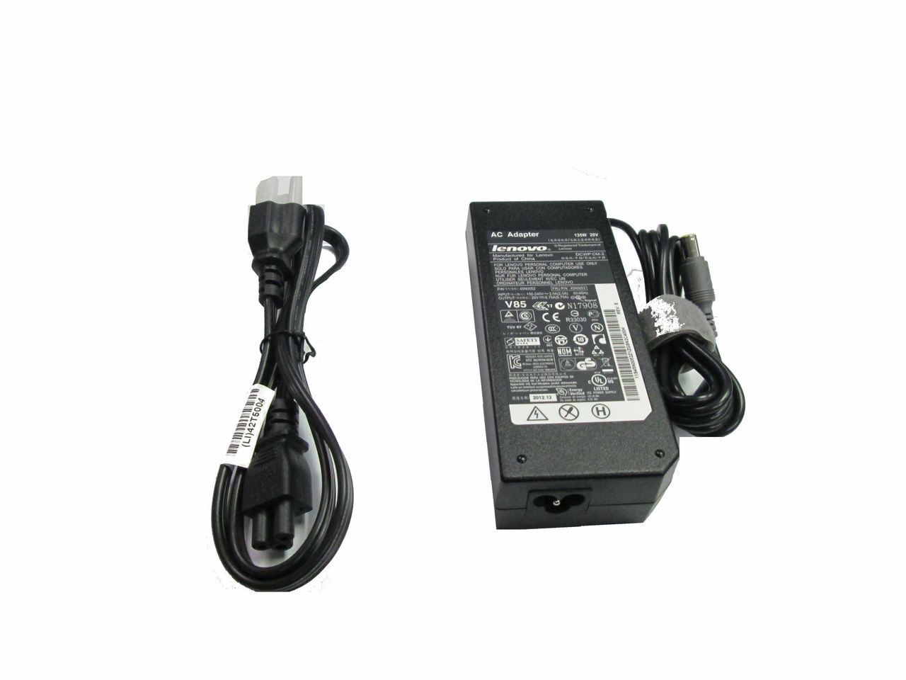 Lenovo 20V 6.75A 135W (7.9mm*5.5mm) Original Laptop charger for T530, T500, W510, W50045N0052