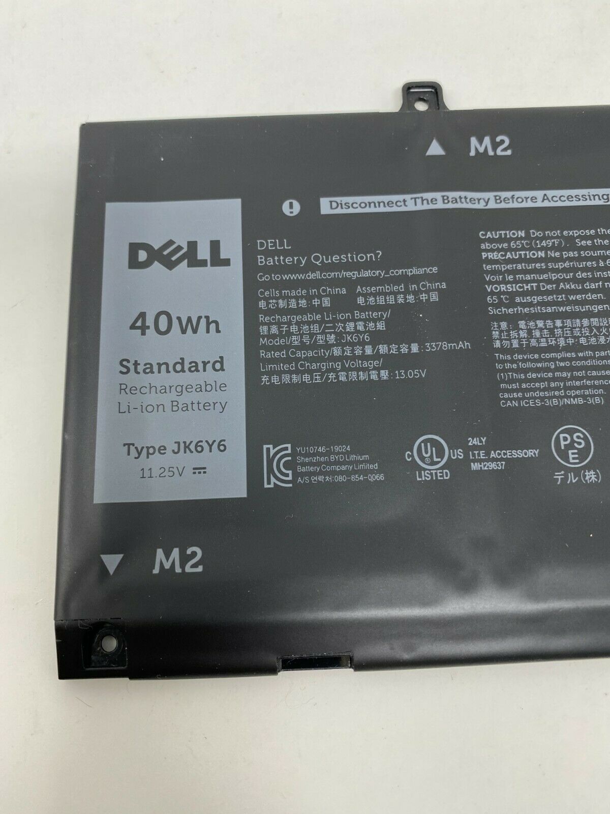 Dell JK6Y6 C5KG6 Original Laptop Battery for 3ICP5/57/78 5NDNH CF5RH Inspiron 14 5400 2 in 1 Latitude 15 3510 Inspiron 13 5301 Inspiron 14 5406 2-in-1 Vostro 14 5402
