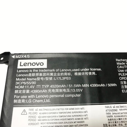 LENOVO Original L17L3PE0 L17C3PE0 Laptop Battery for SB10W67330 5B10Q39197 Yoga 730 Yoga 730151KB Yoga 730-15IBK YOGA 730-15IWL