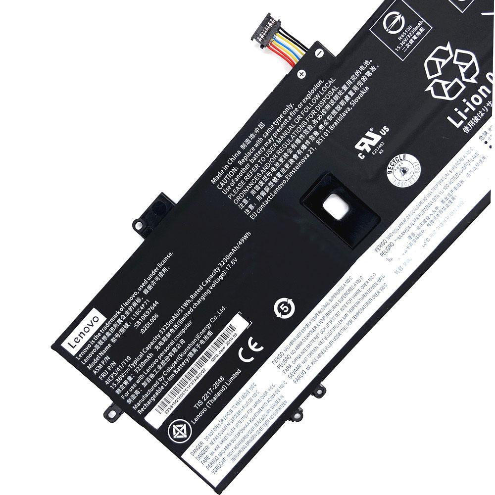New LENOVO L18C4P71 SB10K97644 Laptop Battery for  SB10T83175 ThinkPad X1 Carbon 7th Gen 20QES7A10B X1 Yoga-20QGS1BA01 ThinkPad X1 Carbon 7th Gen-20QD00L9MC ThinkPad X1 Carbon 8th Gen 20U90086ML