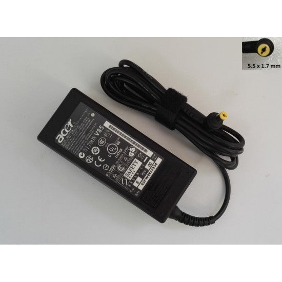 Acer 19V 3.42A 65w (5.5mm*1.7mm) Laptop Adapter For Acer Aspire 5755 5755G 5650 A065R094L A11-065N1A