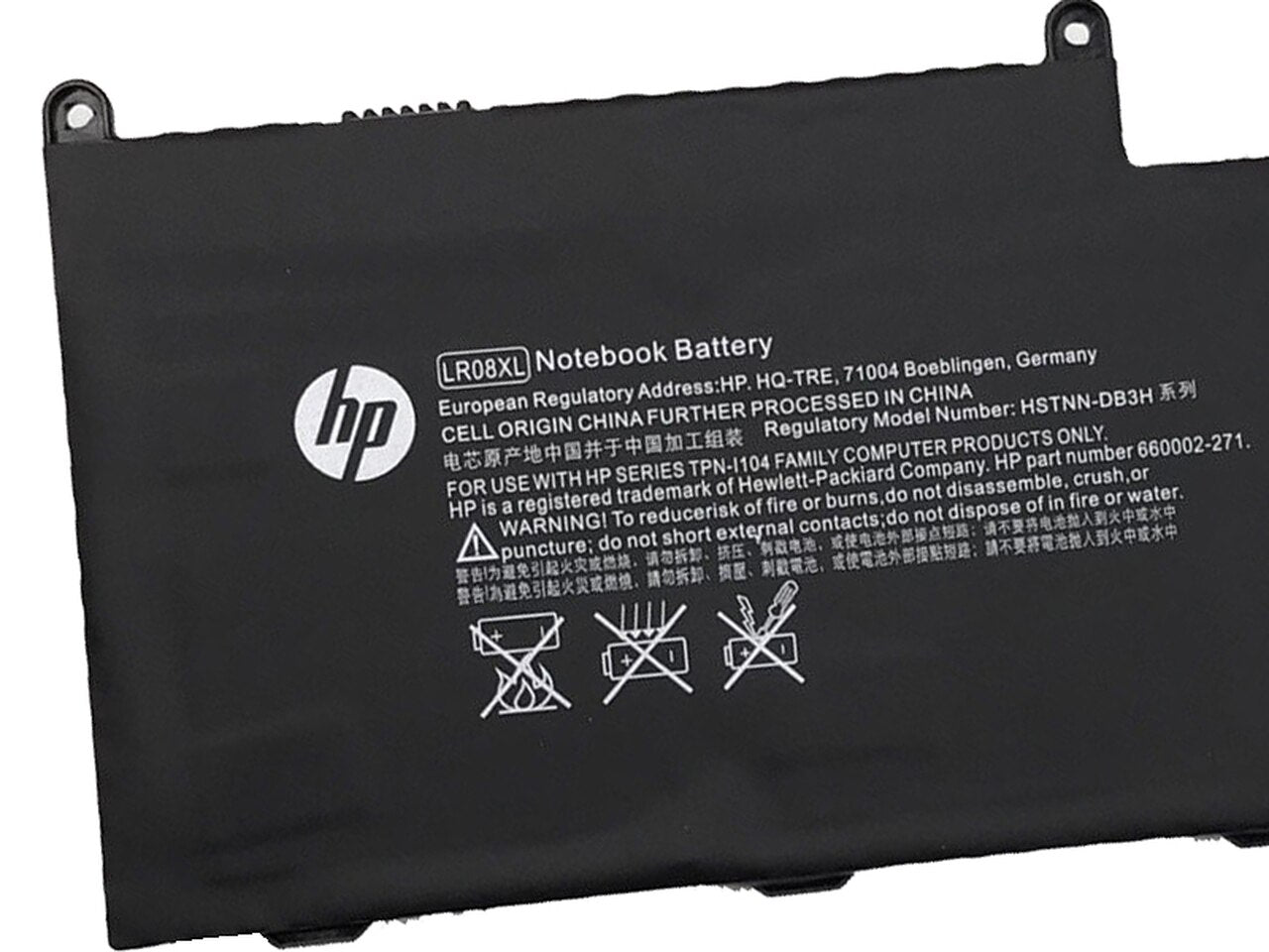 HP LR08XL Original Laptop Battery for 660002-541 HSTNN-UB3H TPN-I104 ENVY 15-3000tx  ENVY 15-3019TX Envy 15-3100 ENVY 15t-3000 CTO