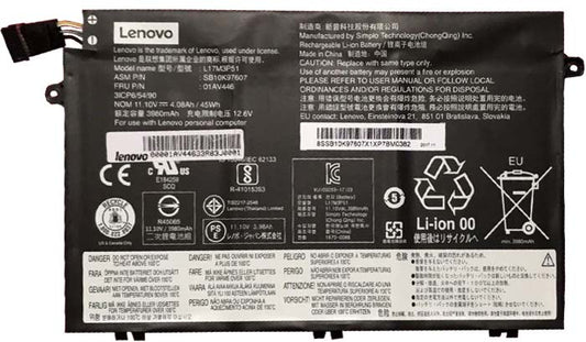 Lenovo L17M3P52 Laptop Battery

