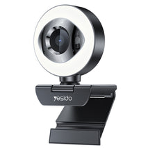 Yesido KM20 2K Zoom 4.0MP HD USB Webcam, Cable Length 1.5m with Fill Light, KM20