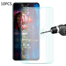 10 PCS ENKAY Hat-prince 0.26mm 9H 2.5D Curved Edge Tempered Glass Film for Huawei Honor 10 Lite, For Honor 10 Lite