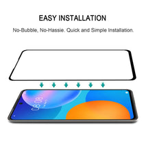 For Huawei P Smart 2021 25 PCS Full Glue Full Screen Tempered Glass Film, For Huawei P Smart 2021 (25 PCS)