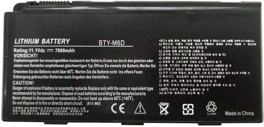 MSI GX780OR BTY-M6D Laptop Battery

