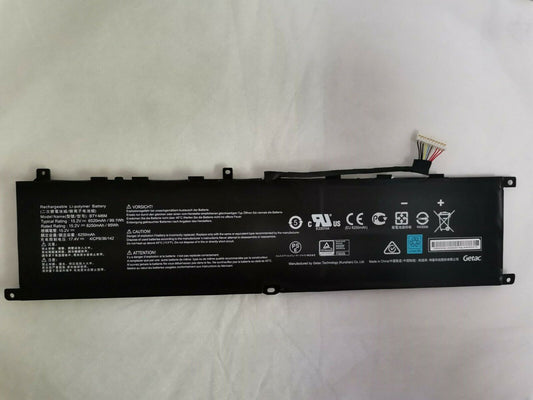 New  BTY-M6M 4ICP8/36/142 laptop battery for MSI GE66 RAIDER MS-1541 GS66 10SGS WS66 10TMT207US Series