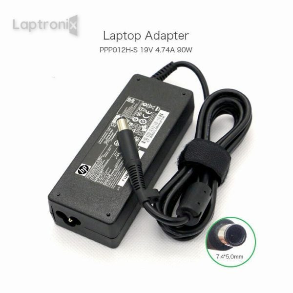 HP 19V 4.74A 90W (7.4mm*5.0mm) Original Laptop Charger For 609940-001 608428-002 PPP012H-S