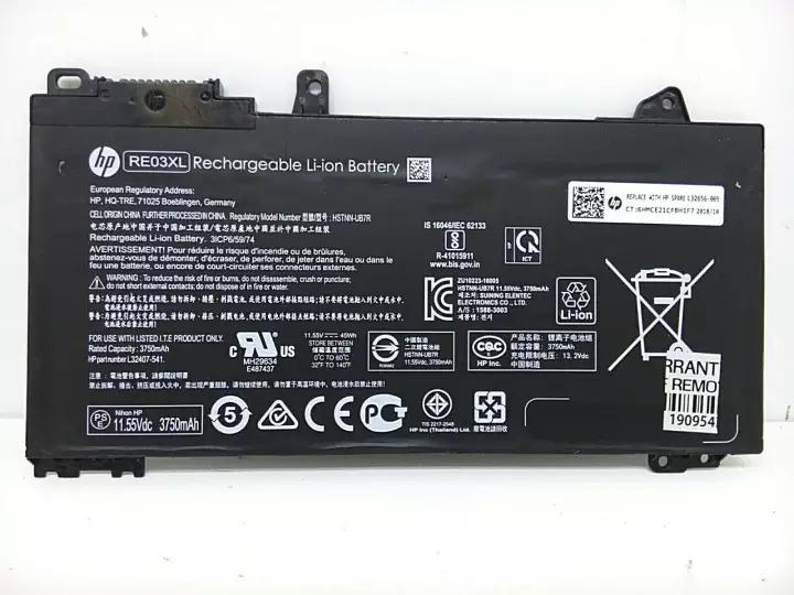 Original HP RE03XL Laptop Battery for HSTNN-DB9A L32407-2B1 HP ProBook 430 440 445 450 455 G6 66 Pro 13 G2