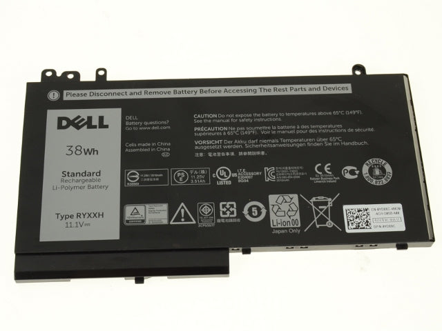 DELL RYXXH Original Laptop Battery for VVXTW VY9ND YD8XC 2CP9F 5PYY9 5TFCY Latitude 3100 3150	3160  E5250 E5450