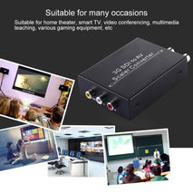 NF-F001 3G SDI to AV +  SDI Scaler Converter, Allow SD-SDI / HD-SDI / 3G-SDI Shown on HDTV, SDI to AV